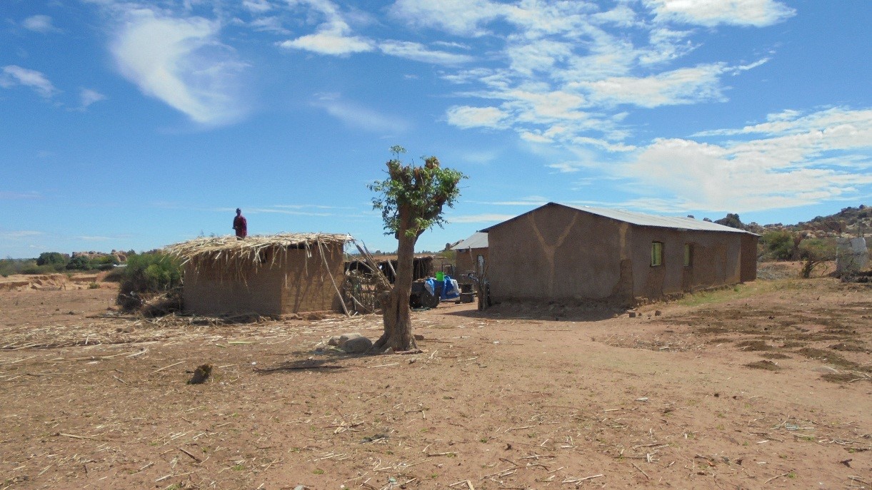 Typical houses in the Singida Solar region.